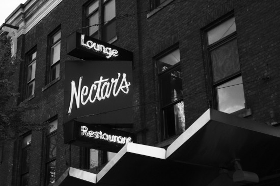Nectar’s Bar and Lounge on Main Street is pictured Oct. 11. Nectar’s was bought by Nector Rorris in 1975 and has hosted bands like Phish and Grace Potter. 