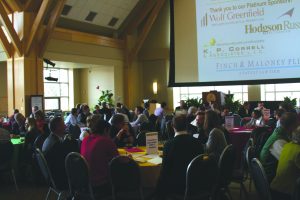The Invention 2 Venture conference is pictured April 7. The conference focused on turning ideas and inventions into marketable products.