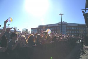 SpringFest crowd